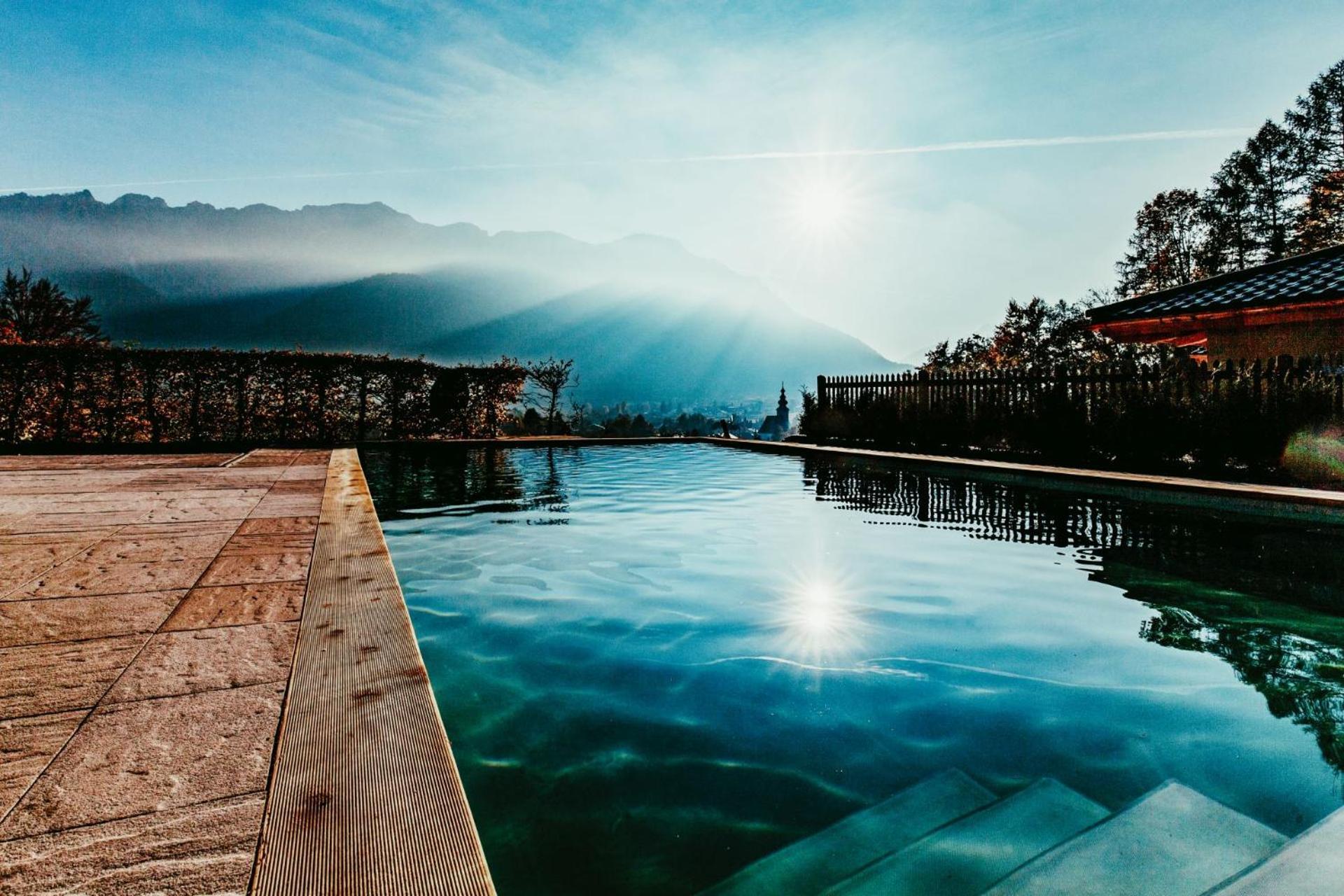 Luxus Ferienhaus Salzburg Chalet Mit Pool, Sauna, Whirlpool, Kamin 그로스크메인 외부 사진