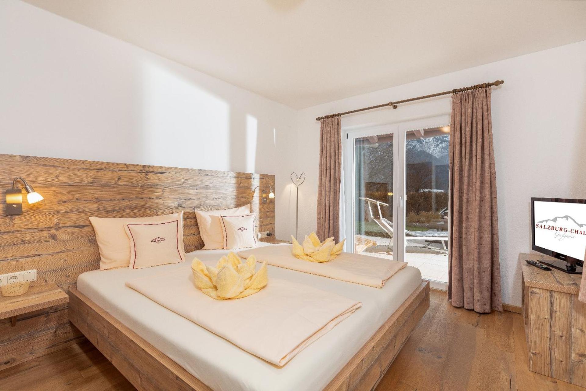Luxus Ferienhaus Salzburg Chalet Mit Pool, Sauna, Whirlpool, Kamin 그로스크메인 외부 사진